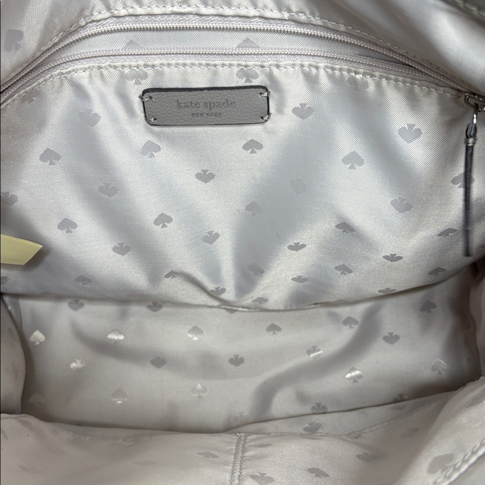 Kate Spade Dawn Grey Nylon Tote Bag BLEMISH - Picture 5 of 8